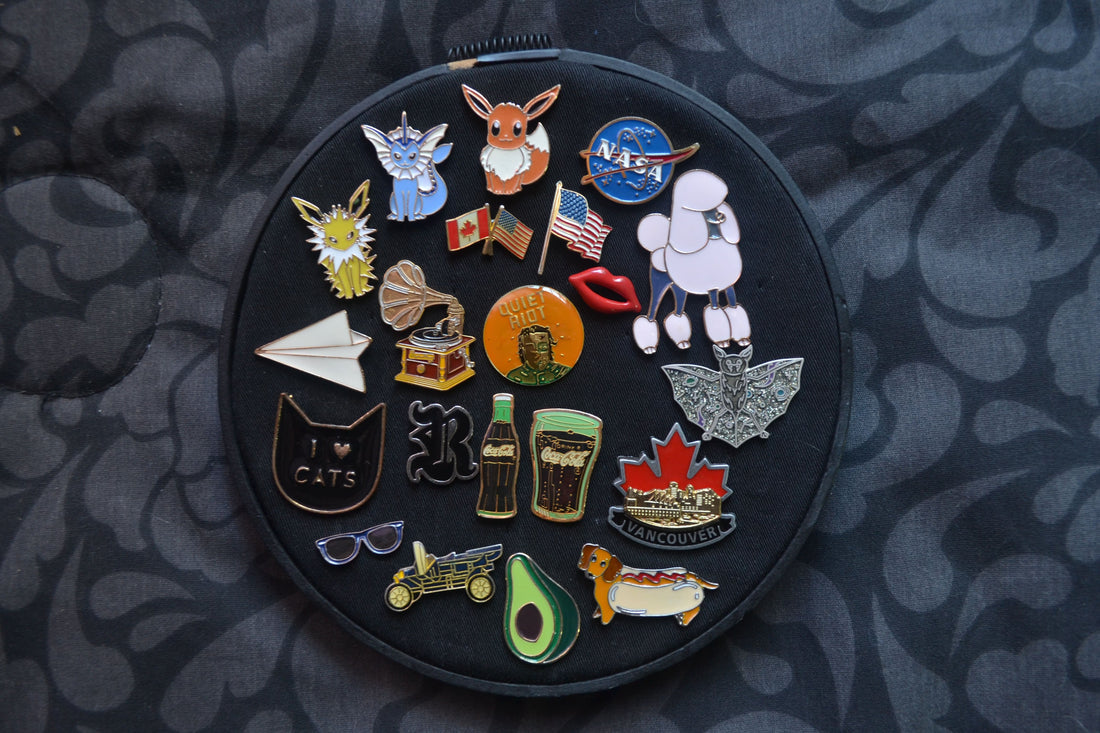 Cleaning Your Enamel Pin Badges
