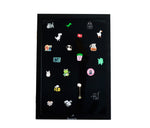 Enamel Pin Badge Collection Case, Wall-Mountable Shadow Box Display – Silverstar Pins