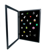 Enamel Pin Badge Collection Case, Wall-Mountable Shadow Box Display – Silverstar Pins
