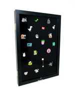 Enamel Pin Badge Collection Case, Wall-Mountable Shadow Box Display – Silverstar Pins