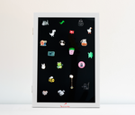 Enamel Pin Badge Collection Case, Wall-Mountable Shadow Box Display – Silverstar Pins