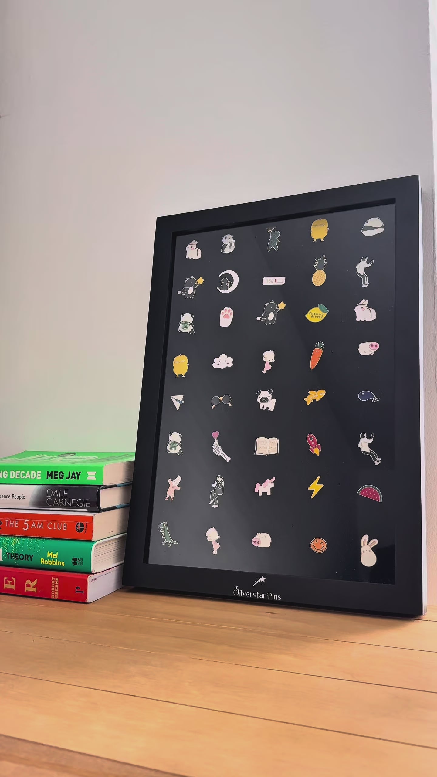 Enamel Pin Badge Display Case - unboxing - Silverstar Pins 